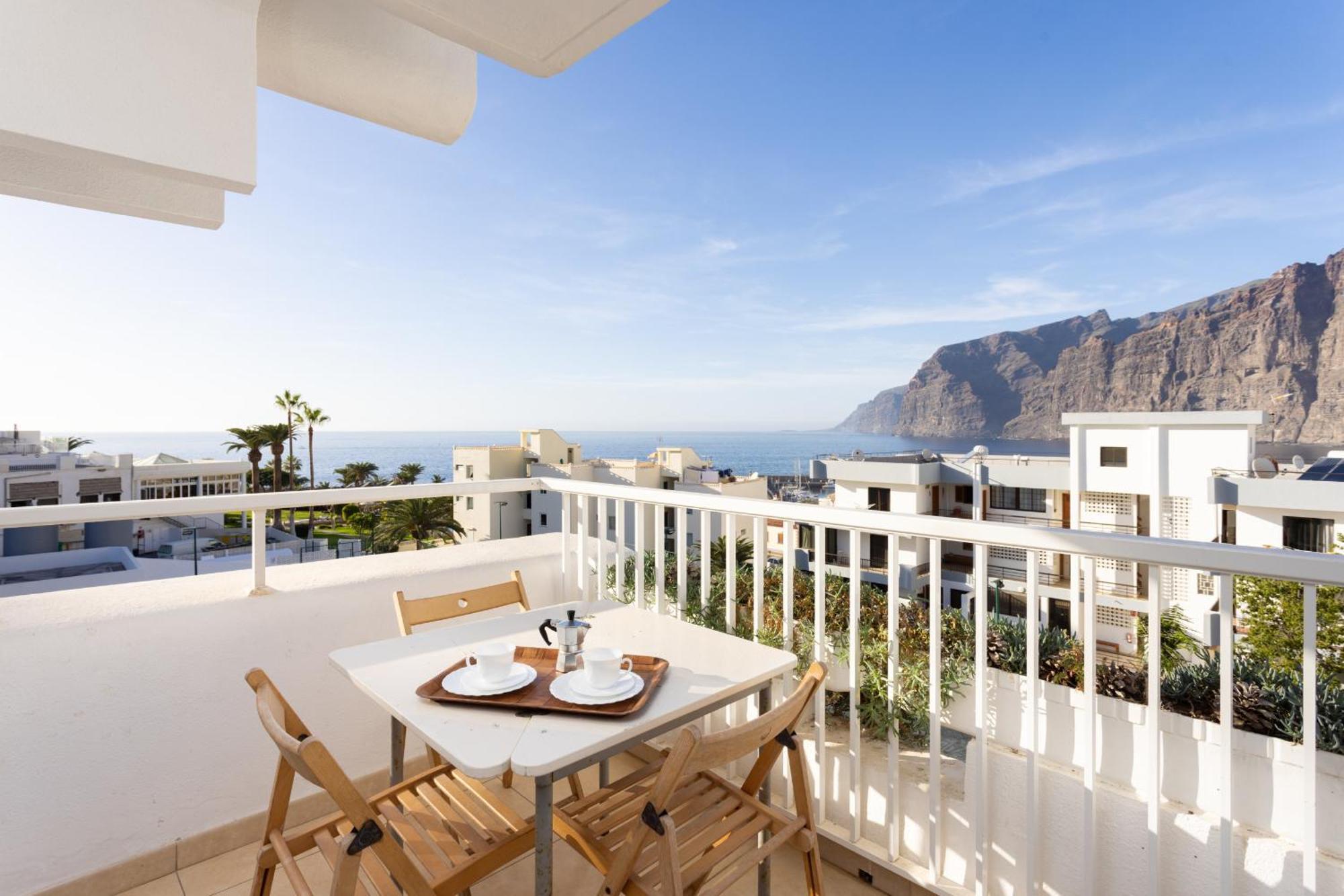 Okstay Los Gigantes With Ac, Terraces And Sea Views Santiago del Teide Zewnętrze zdjęcie