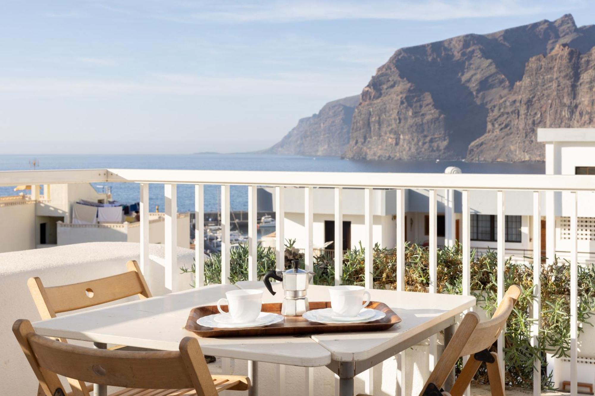 Okstay Los Gigantes With Ac, Terraces And Sea Views Santiago del Teide Zewnętrze zdjęcie